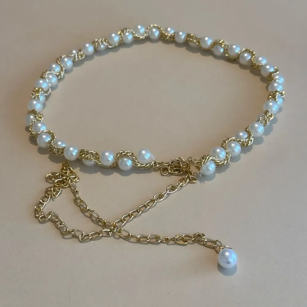 Pearl Chain Belt B8